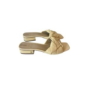 Sam Edelman Sandals‎ Womens Size 9.5  Egg Shell Dawson Puffed Comfy Summer